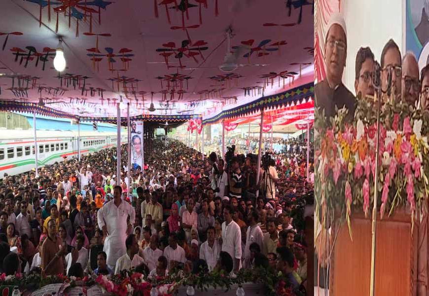 ‘নাটোরে আজ কি দেখলাম!’-পথসভা চেয়ে জনসভা দেখে কাদের।