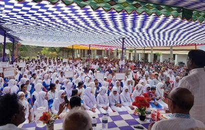 নাটোরের বাগাতিপাড়ায় বিদ্যালয় ভবনের ভিত্তি প্রস্তর স্থাপন