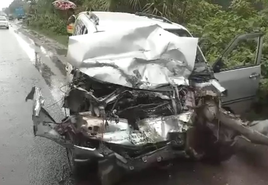 নাটোরে পিকআপ-কার সংঘর্ষে চালক নিহত
