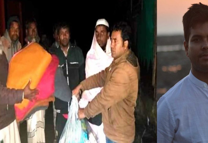 নাটোরে ভষ্মিভূত বাড়িতে খাবার-কম্বল পাঠালেন ইউএনও