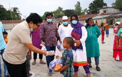 নাটোরের সিংড়ায় ৫০০ শিশুকে প্রধানমন্ত্রীর খাদ্য উপহার