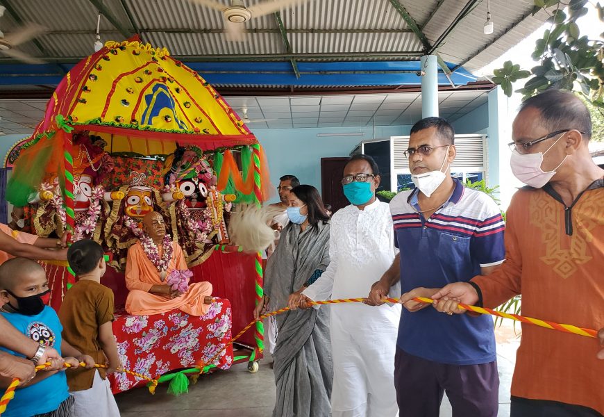 নাটোরে রথযাত্রা উৎসব অনুষ্ঠিত