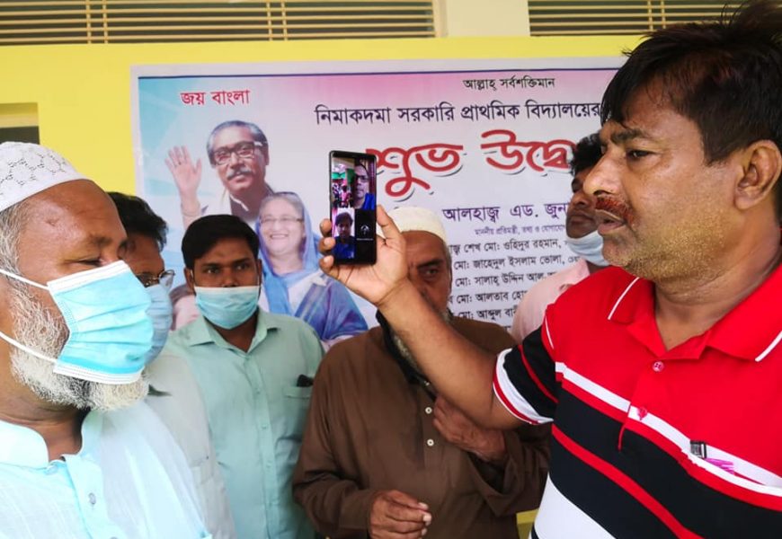 নাটোরের সিংড়ায় ৩ টি প্রাইমারী স্কুল ভবন উদ্বোধন