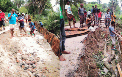 সিংড়ায় এবারের মানুষ্য সৃষ্ট বন্যায় ক্ষতি শতকোটি টাকার বেশী!