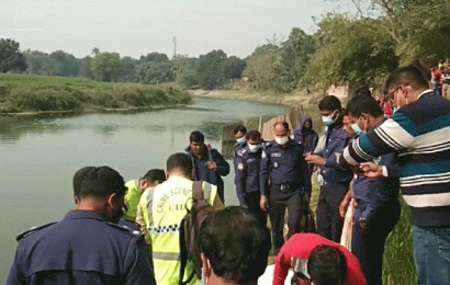 বড়ালনদী নদী থেকে অজ্ঞাত বৃদ্ধার ভাসমান মরদেহ উদ্ধার