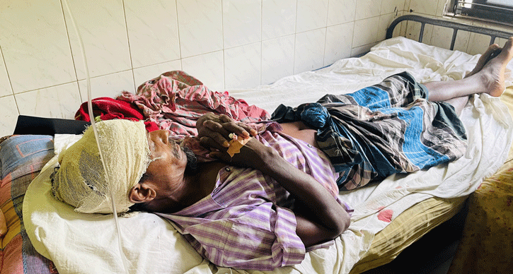 গুরুদাসপুরে কৃষককে কুপিয়ে জখম