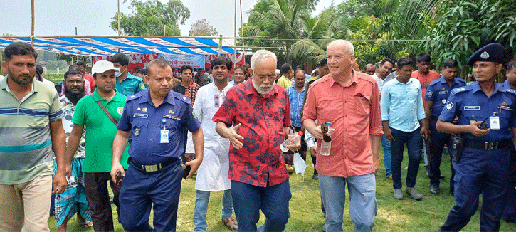 চলনবিল রক্ষার  সভায় নেদারল্যান্ডস রাষ্ট্রদুত