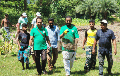 সিংড়ায় বিরল প্রজাতির বাগডাশ উদ্ধার