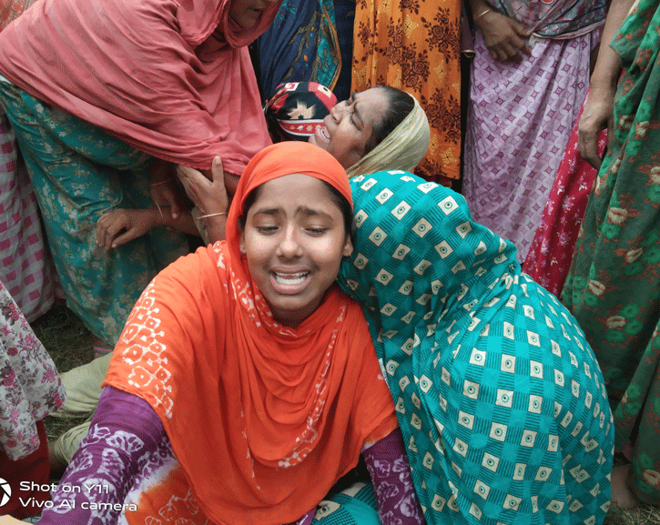 এসএসসি পরীক্ষার্থী জাহিদুলের মৃতদেহ ফসলি জমিতে উপুর হয়ে পড়ে ছিল