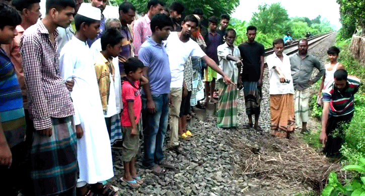 নুরসাদের মরদেহ পড়ে ছিল রেল লাইনের ধারে