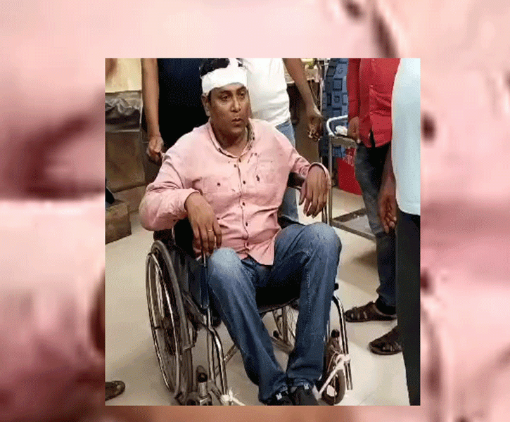 সাংবাদিক খন্দকার মাহবুব সন্ত্রাসী হামলায় আহত