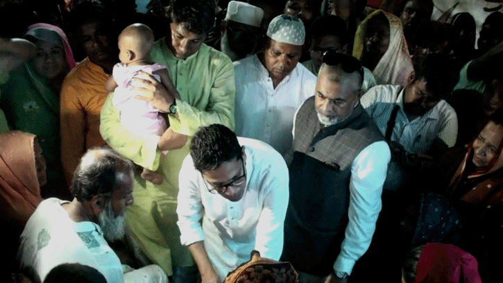 নিহত ছাত্রলীগ নেতা জীবনের বাড়িতে মন্ত্রী-এমপিসহ  কেন্দ্রিয় নেতৃবৃন্দ