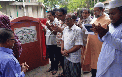 বনপাড়ায় ২টি সড়ক পাকাকরণ কাজের উদ্বোধন