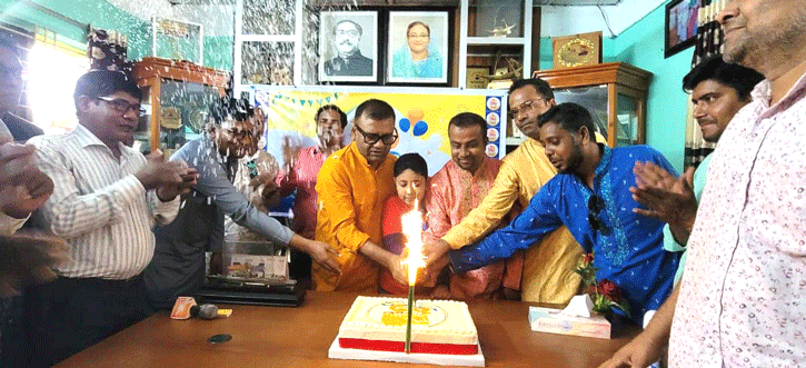 নাটোরে মোহনা টিভির একযুগ পূর্তি পালন