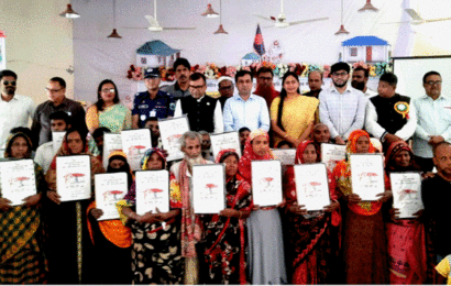 লালপুরে ১৫৫ ভূমিহীন পরিবার পেলো জমিসহ পাকা ঘর