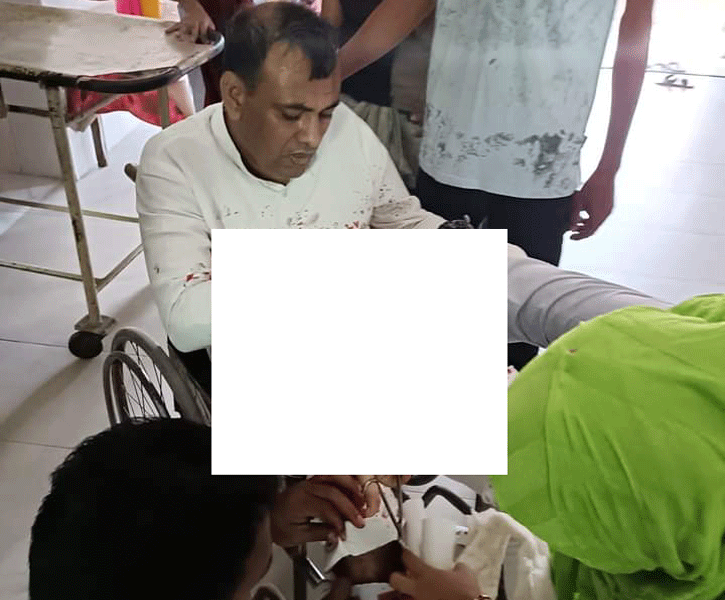 নাটোরে বিএনপি নেতাকে কুপিয়ে জখম
