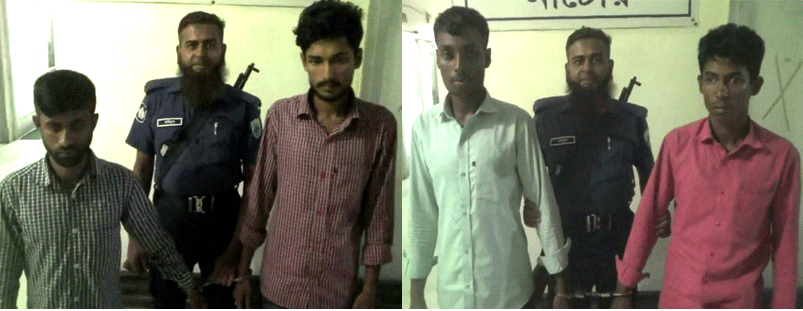 নাটোরে ডাকাতির হওয়া সাড়ে চার কোটি টাকার লুন্ঠিত মালামালসহ ৮ ডাকাত কুমিল্লায় গ্রেফতার