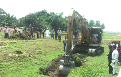 নলডাঙ্গায় খাল খনন কার্যক্রমের উদ্বোধন