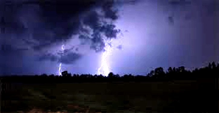 সিংড়ায় বজ্রপাতে দুটি গরুর মৃত্যু ॥ কিশোর আহত