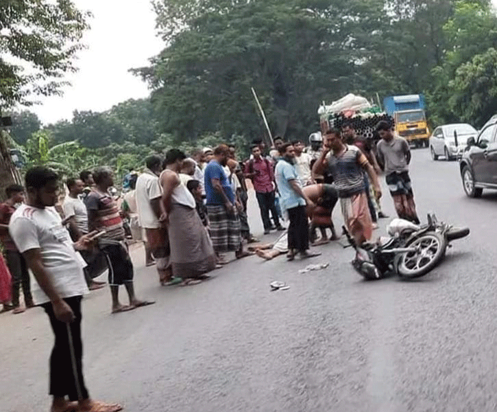 বড়াইগ্রামে বাস চাপায় বিসিআইসি সার ব্যবসায়ী নিহত