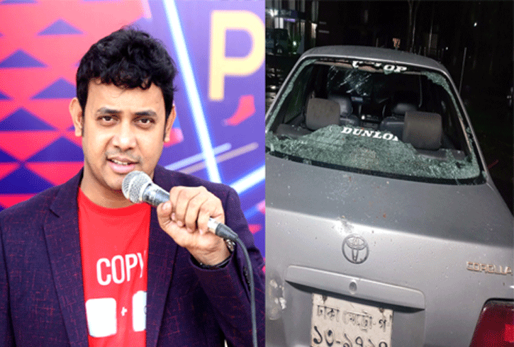 মিরাক্কেলখ্যাত অভিনেতা আবু হেনা রনি’র গাড়িতে হামলা,বন্ধুদের মারধর