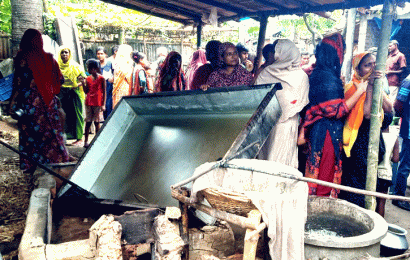 লালপুরে অবৈধভাবে পাওয়ার ক্রাশারে আখ মাড়াই করায় জরিমানাসহ যন্ত্রাংশ জব্দ