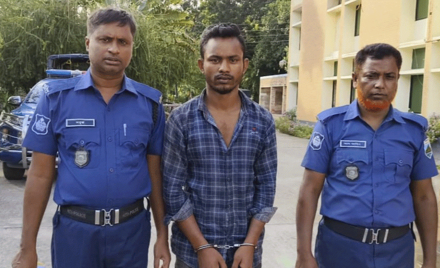 পরিবহন ব্যবসায়ী হত্যা মামলার প্রধান আসামীকে দিনাজপুর থেকে গ্রেফতার