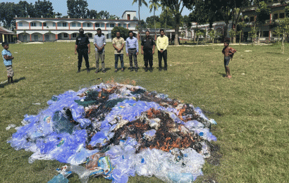 বড়াইগ্রামে ২০ লাখ টাকার কারেন্টজাল জব্দ, ৩ জনের জেল