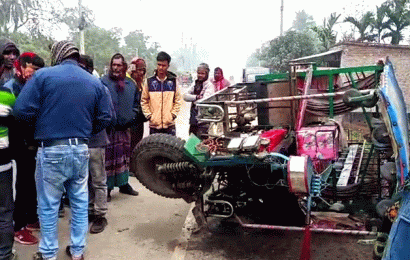 লালপুরে ট্রাকের ধাক্কায় উল্টে যাওয়া নসিমনের নিচে চাপা পড়ে স্বামী-স্ত্রী নিহত