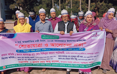 বড়াইগ্রামে আন্তর্জাতিক নারী দিবস পালন